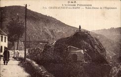 CPA Chateauneuf les Bains Our Lady of the Hope