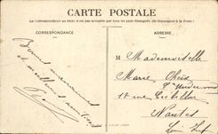 Garten Nimes-CPA des Brunnens verliessen den Kanal