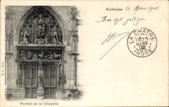 CPA Amboise Portail de la chapelle