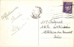 CPA Lyon Places Bellecour and slope of Fourviere