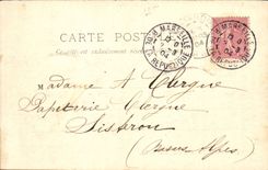 CPA Lyon the bridge of Guillotiere