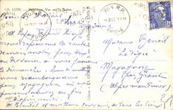 CPA Lyon panorama Seen on the Saone