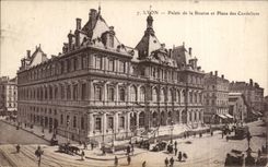 Lyon CPA palate of the Stock Exchange and place of Cordeliers