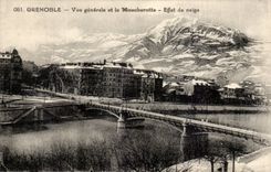 Grenoble CPA View and Moucherotte Effect of snow