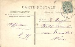 CPA Nimes das quadratische Haus und das Theater