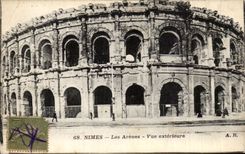 CPA Nimes der Arena gesehene External