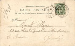 CPA Nimes Garten des Brunnens Nympheum