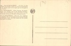 CPA Militaria Fort of Douaumont