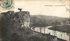 Saint Mihiel CPA the rock of the devil