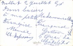 CPA Phantasie-Kinder die Abfahrt ist gut aber Station auf Ankunft Xhine Hund