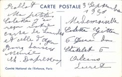 CPA Phantasiekind Elsass-Frau