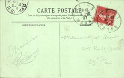 Reims CPA Cathedral Detail of the central portal