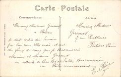 Trawl-nets on the Marne cPA the garden of Jard and the savings bank