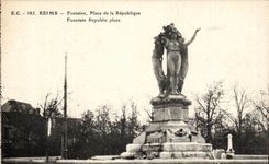 Reims CPA Fontaine places Republic