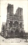 CPA Reims the cathedral