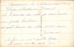 Gluckliches No5el Weihnachten der CPA Phantasie-Blumen-