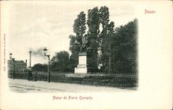 Rouen CPA Statue of Pierre Crow