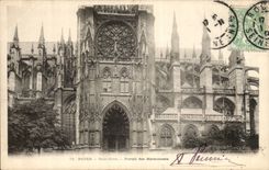 Rouen CPA Saint ouen Gate of Marmousets