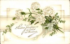 CPA Phantasie-Blumen