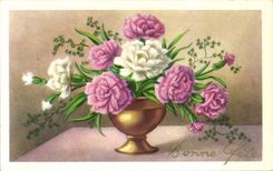 CPA Phantasie-Blumen