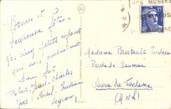 CPA Phantasie Santon Blumen