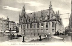 Rouen CPA New frontage of the law courts