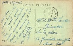 CPA Rouen Church St ouen the frontage