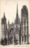 CPA Rouen Cathedral