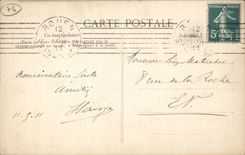 CPA Rouen Church Saint Joseph Apse and murals