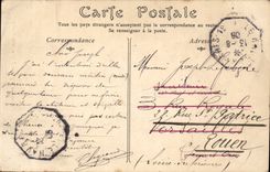 CPA Rouen Staircase of the organ of the church Saint Maclou