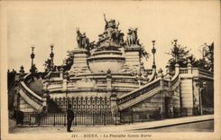 CPA Rouen the fountain Sainte Marie