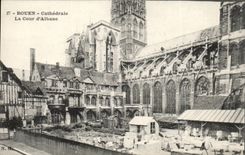 CPA Rouen Cathedral court of Albane