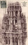 CPA Cathedral of Rouen the tower of butter Details of the Nap