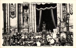 CPA Orleans festivals of Jeanne of arc May 7th and 8th On the square of the cathedral the Blessing