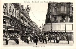 CPA Orleans festivals of Jeanne of arc May 7th and 8th music of the air