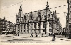 CPA Rouen Frontage of the law courts