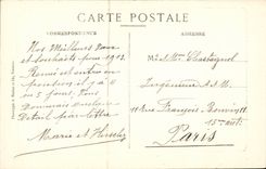 CPA Siradan Line of Montrejean Luchon