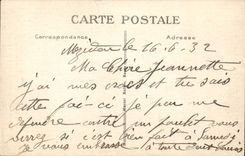 CPA Rouen the large clock