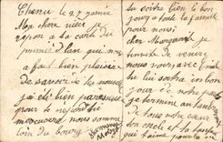 CPA Phantasie-Frau Ostern Ostern