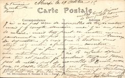 Chartres CPA high Monument has Pasteur in memory of the experiments on carbonaceous vaccination