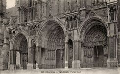 Chartres CPA the cathedral southern Gate