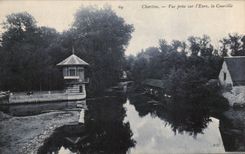 Chartres CPA Seen from on the Eure Courtille