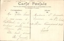 Chartres CPA the cathedral seen from of Cachembacj