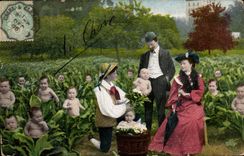 CPA Phantasie-Kinder