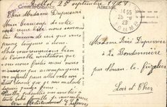 CPA Rethondes Monument of the armistice by Edgar Brandt has Paris