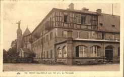 CPA Mont Saint Odile die Terrasse