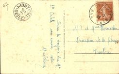 CPA Mont Saint Odile die Terrasse