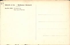 CPA Strasbourg Bath with the plants