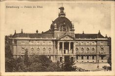 CPA Strasbourg Palate of the Rhine