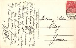 CPA Strasbourg the Protestant church and the cathedral